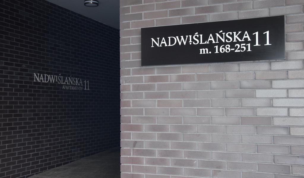Apartmán Nadwislanska 11 M.169 Krakov Exteriér fotografie